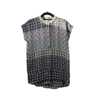 Cabi Sleeveless Semi Sheer Blouse